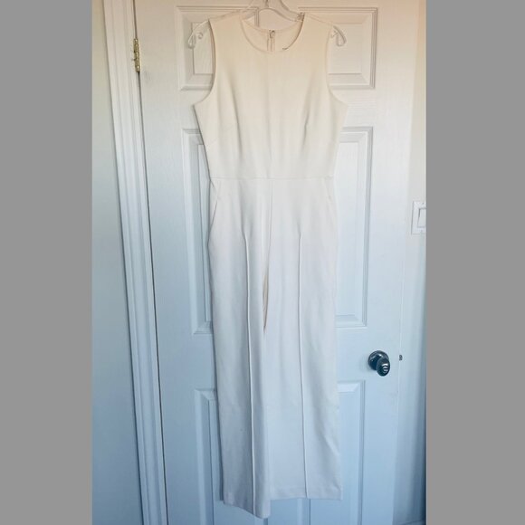 EVERLANE The Dream Jumpsuit IN WHITE SIZE SMALL - Picture 7 of 12